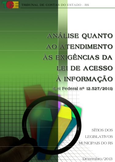 Portal da Câmara Municipal classificado entre os de "melhores práticas" pelo TCE/RS