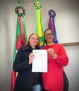 Câmara Municipal de Agudo empossa nova servidora efetiva Câmara Municipal de Agudo empossa nova servidora efetiva