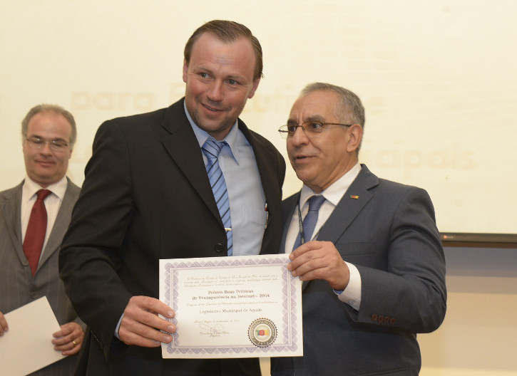 Câmara Municipal de Agudo premiada pelo TCE-RS