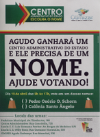 Centro Administrativo do Estado em Agudo terá nome escolhido pela população