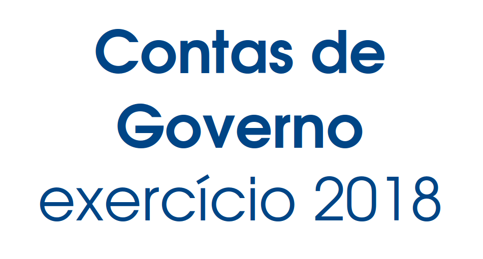Contas de Governo do exercício de 2018 estão em tramitação