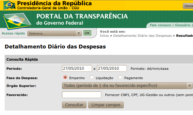 Lei Complementar 131 aperfeiçoa a transparência dos gastos públicos