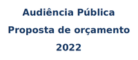 Proposta de orçamento para 2022 será debatida em audiência pública